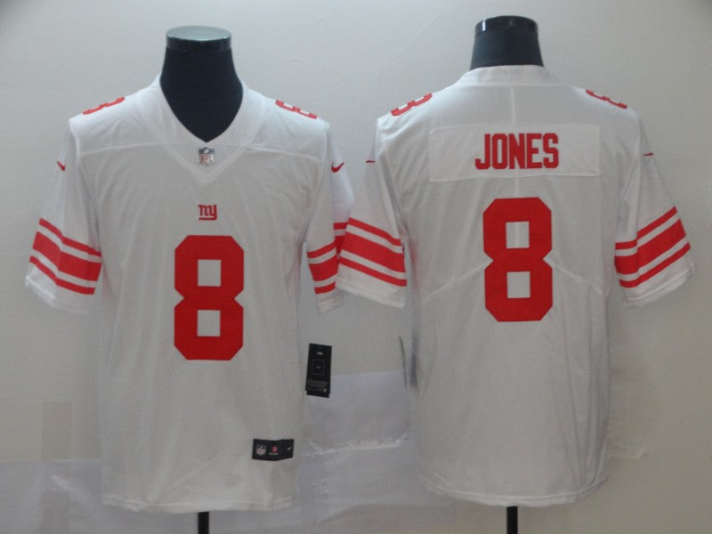 Men's New York Giants Daniel Jones  White Game Jersey1