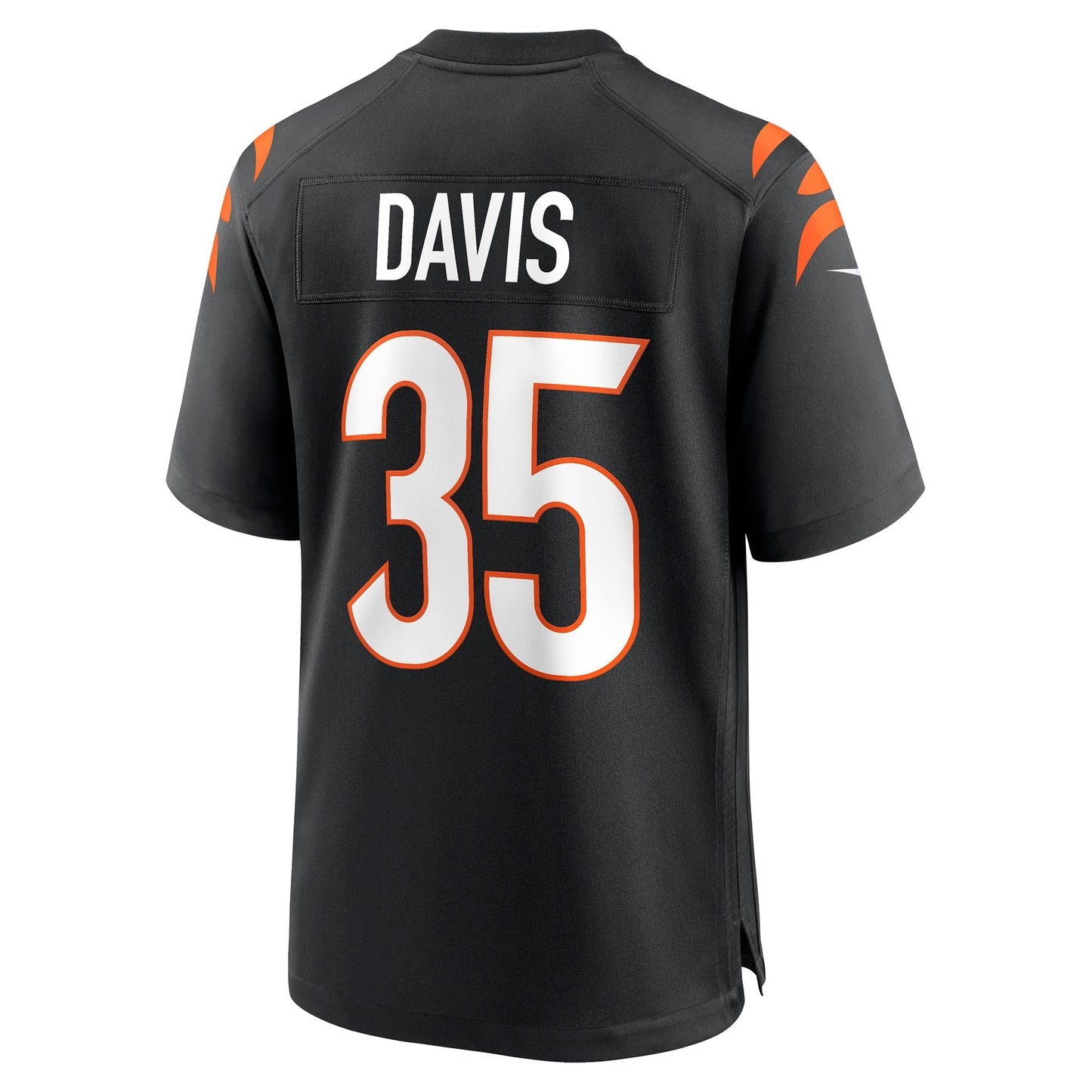 Jalen Davis Cincinnati Bengals  Game   Jersey - Black