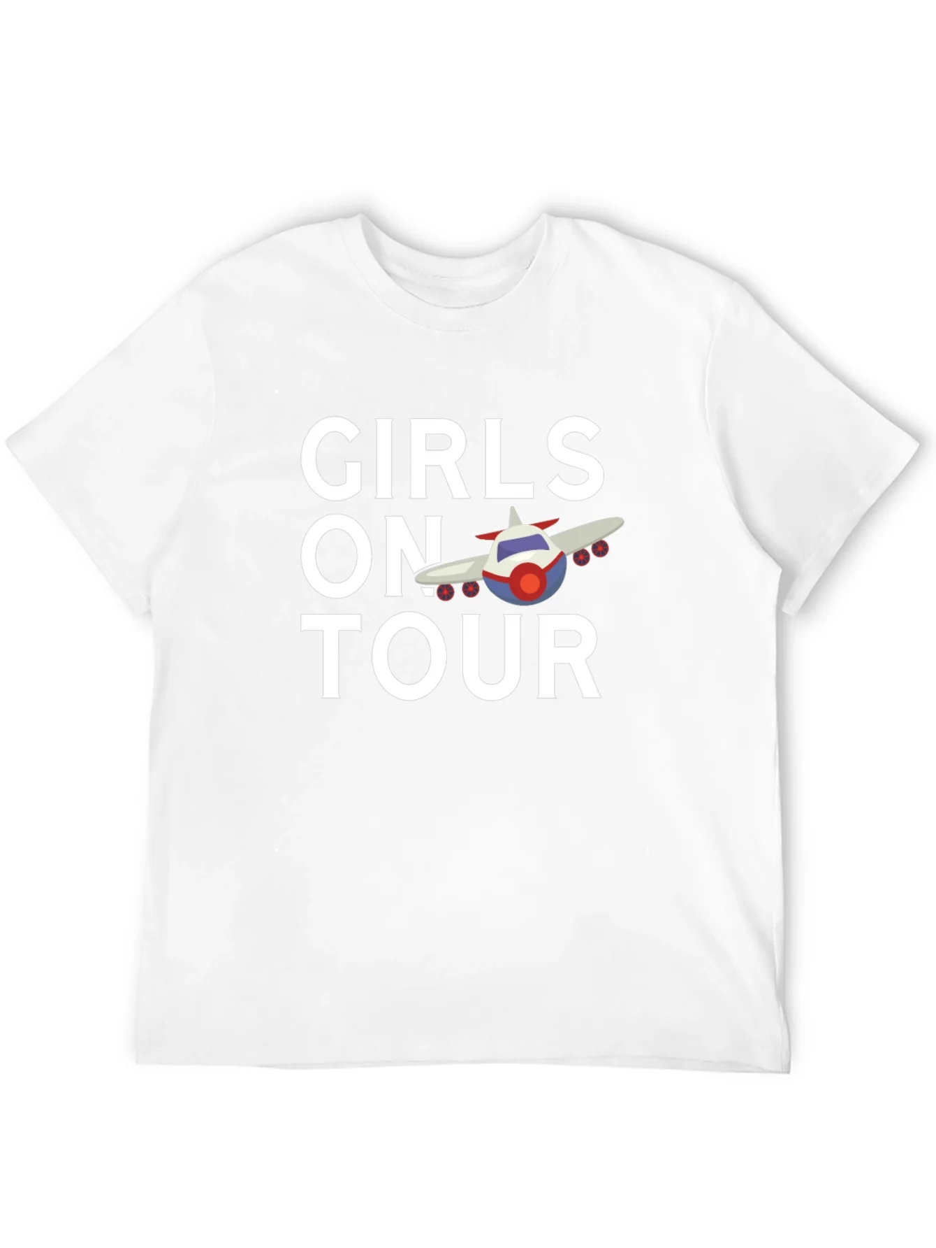 Girls on Tour T-Shirt | Airplane Design