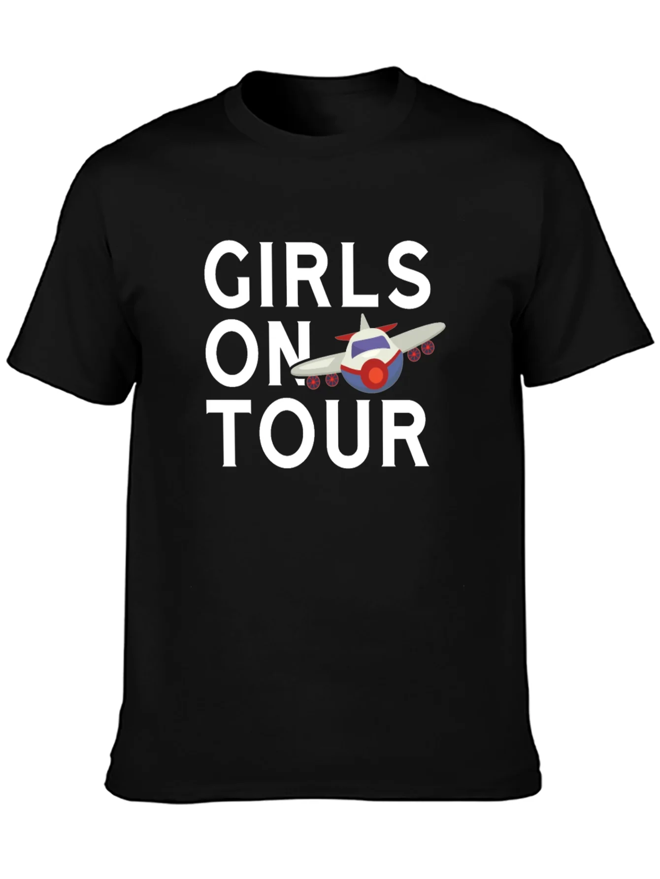Girls on Tour T-Shirt | Airplane Design