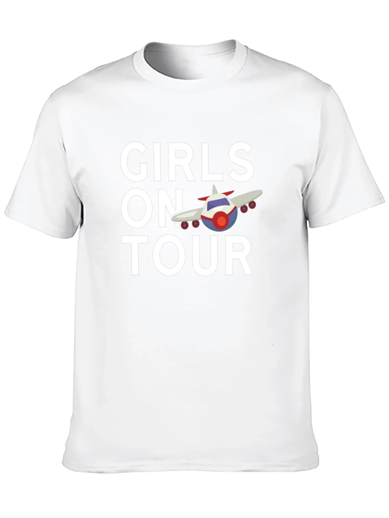 Girls on Tour T-Shirt | Airplane Design
