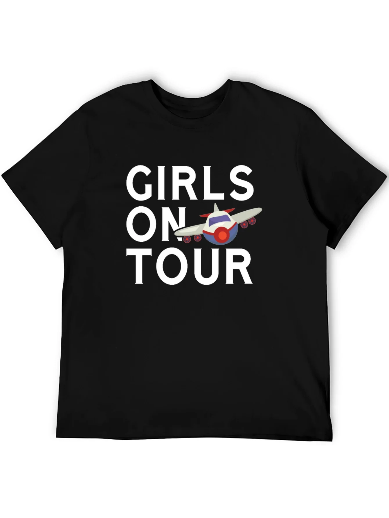 Girls on Tour T-Shirt | Airplane Design