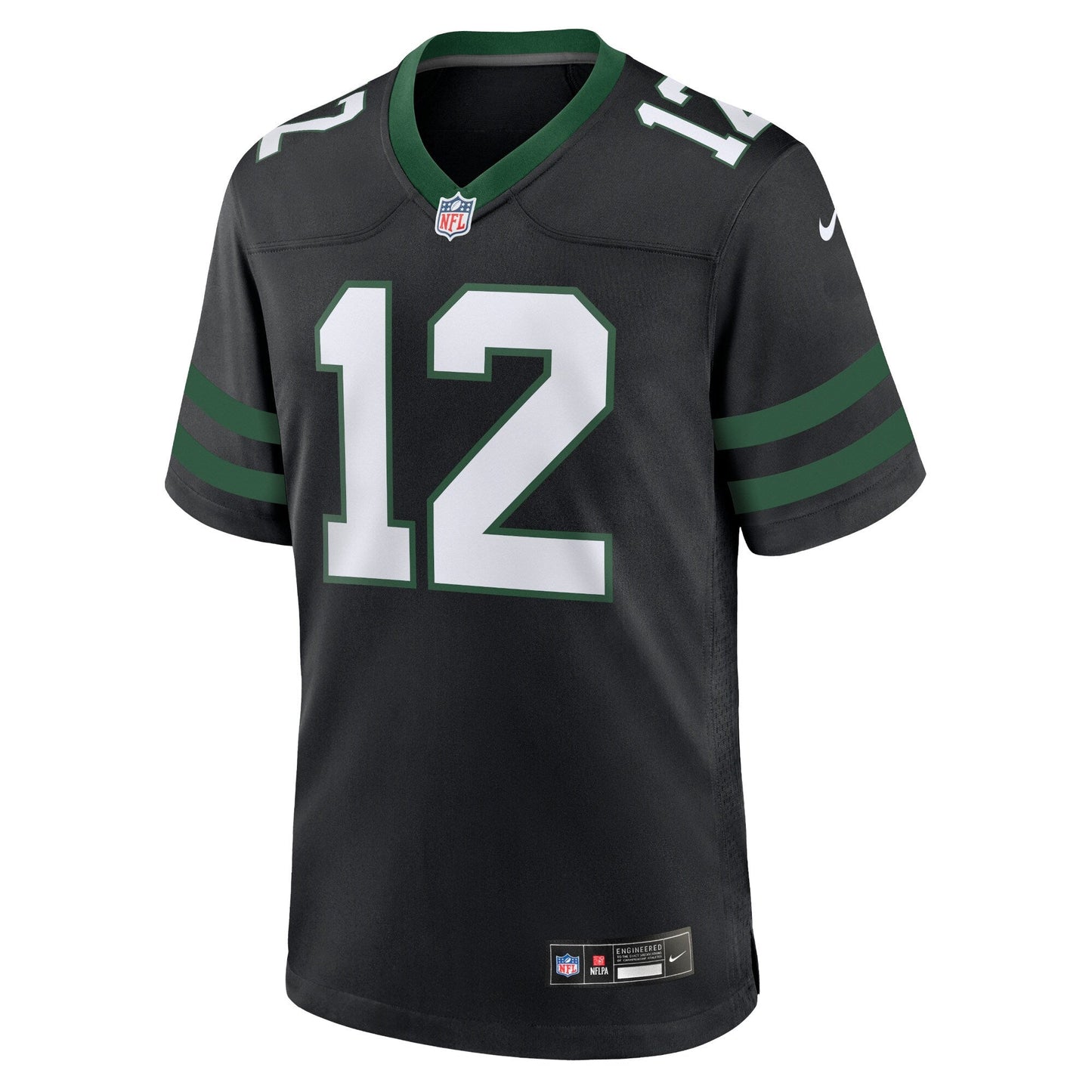 Joe Namath New York Jets  Alternate Retired   Game Jersey - Legacy Black