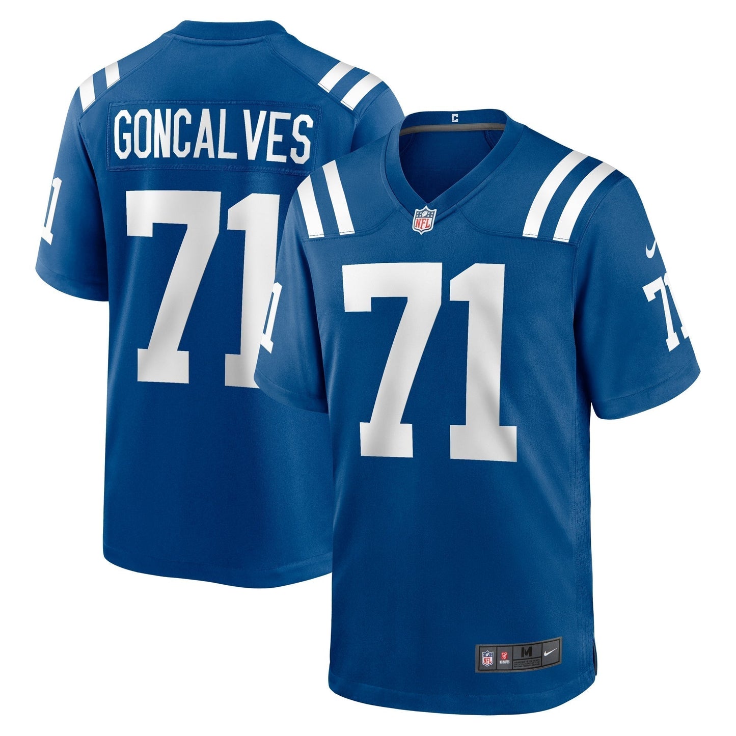 Matt Goncalves Indianapolis Colts  Game Jersey -  Royal