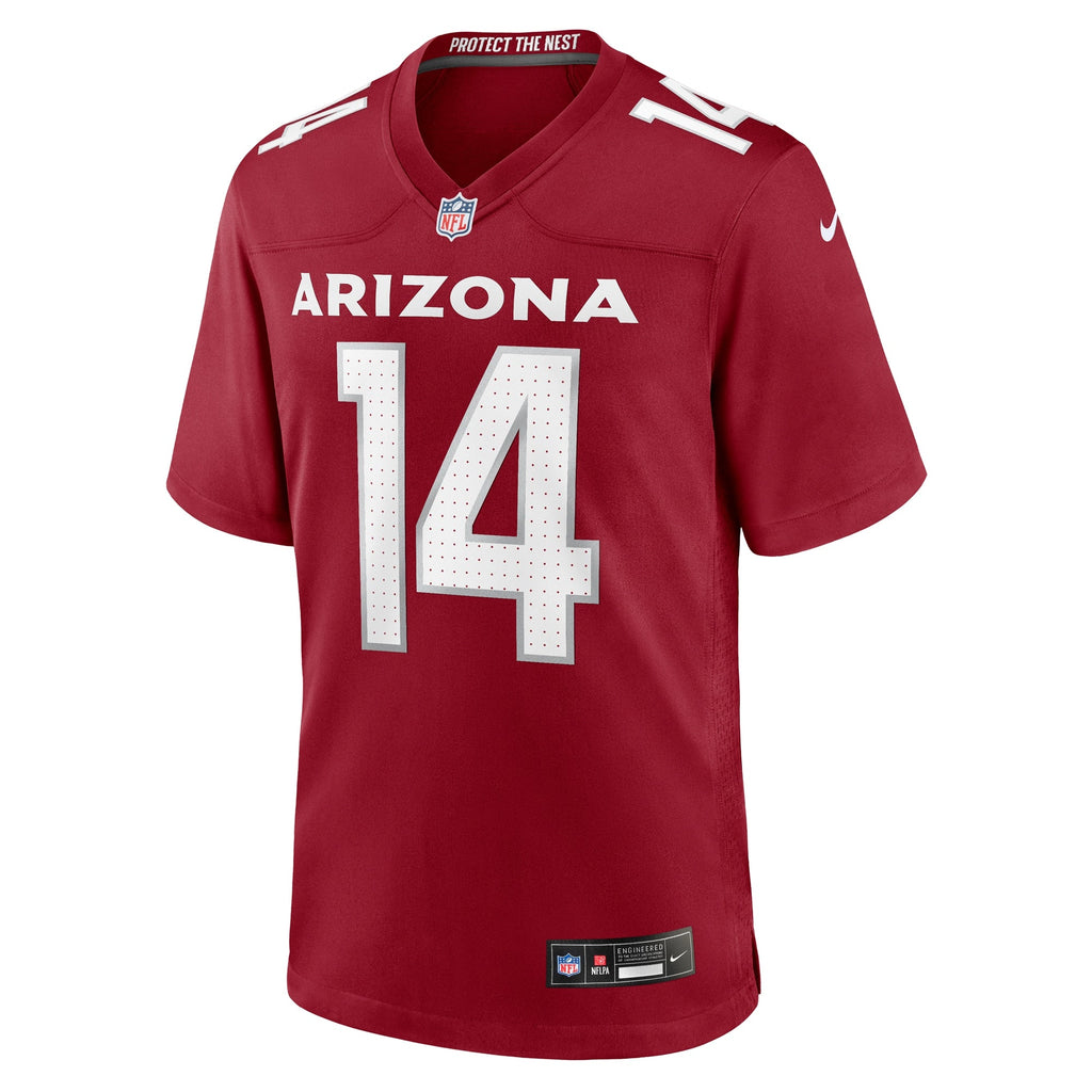 Michael Wilson Arizona Cardinals  Team Game Jersey -  Cardinal