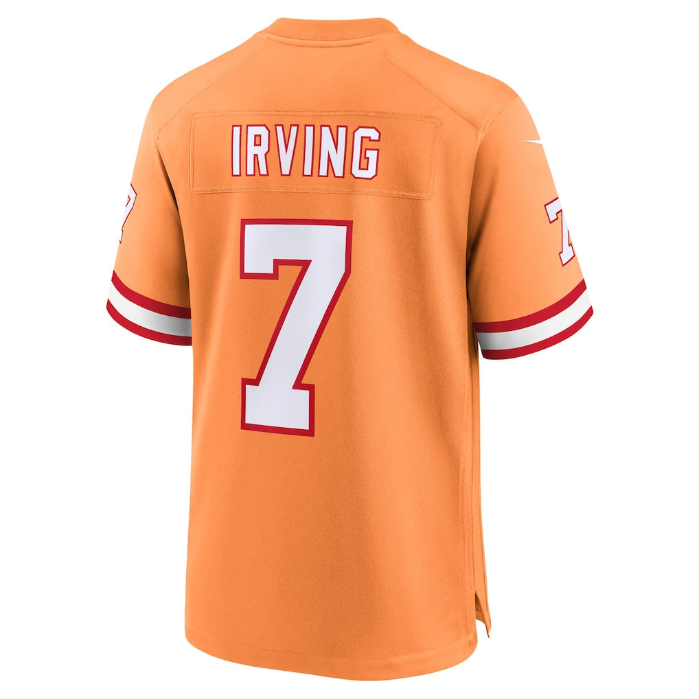 TB.Buccaneers #7 Bucky Irving Orange Alternate Game Jersey