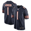 Jaylon Johnson Chicago Bears   Game Jersey -  Navy