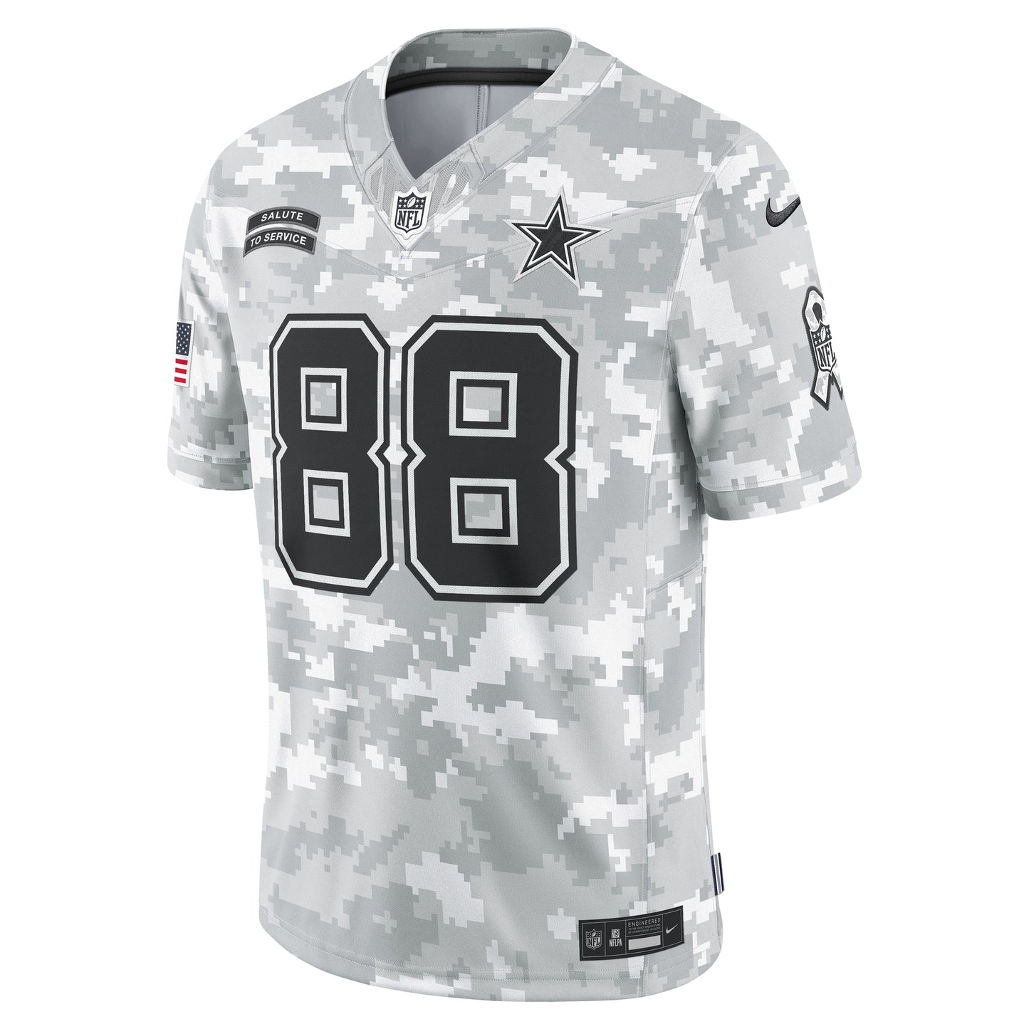 CeeDee Lamb Dallas Cowboys  2024 Salute to Service Limited Jersey - Arctic Camo