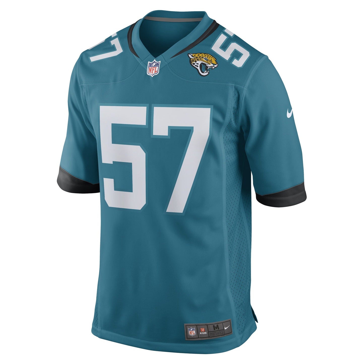 Caleb Johnson Jacksonville Jaguars  Game   Jersey - Teal