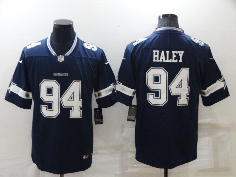 Men's Dallas Cowboys Charles Haley Navy Game Jersey