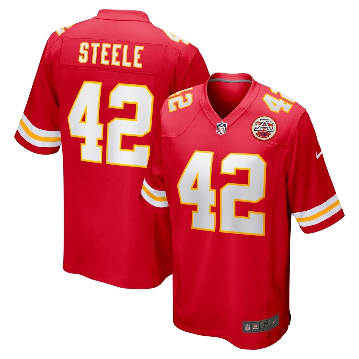 Carson Steele Kansas City Chiefs   Game Jersey -  Red
