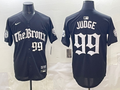 Men's New York Yankees Aaron Judge #99 Black Alternate Player Jersey