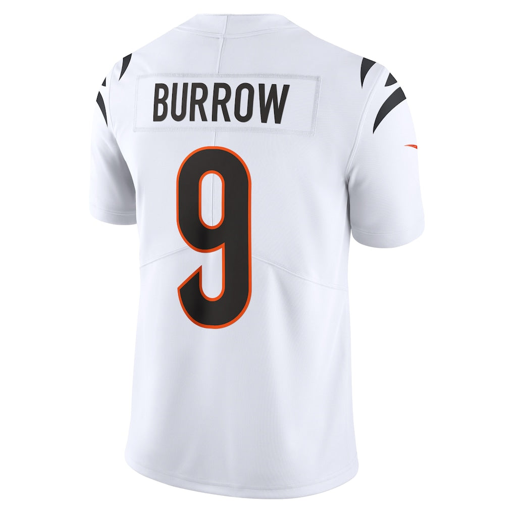 C.Bengals #9 Joe Burrow White Vapor Untouchable Limited Jersey