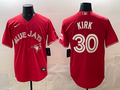 Men's Toronto Blue Jays Alejandro Kirk #30 Red Replica Player Jersey