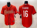 Men's Cincinnati Bengals Joe Flacco Orange Team Game Jersey