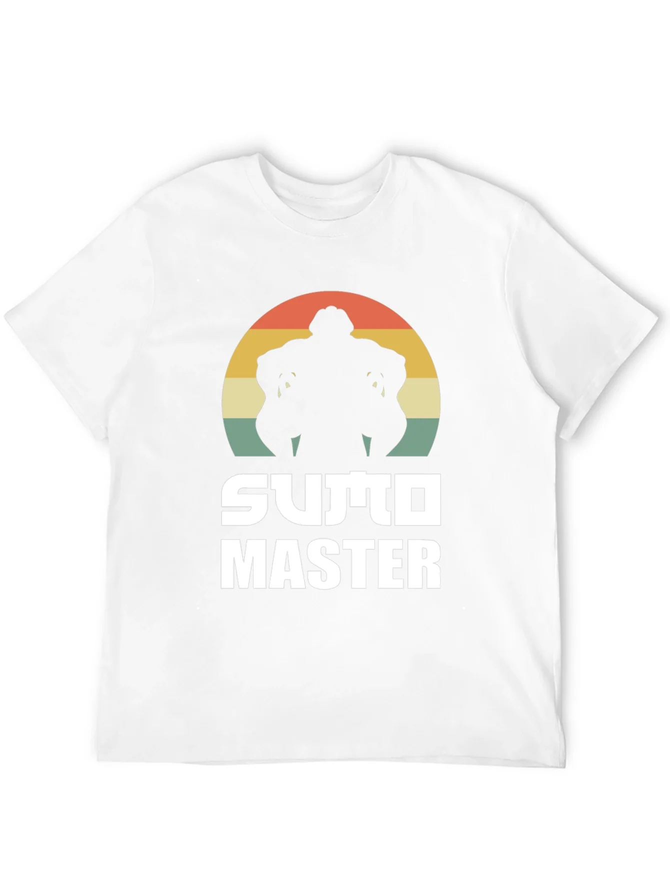 Sumo Master Graphic Tee - Retro Wrestler T-Shirt