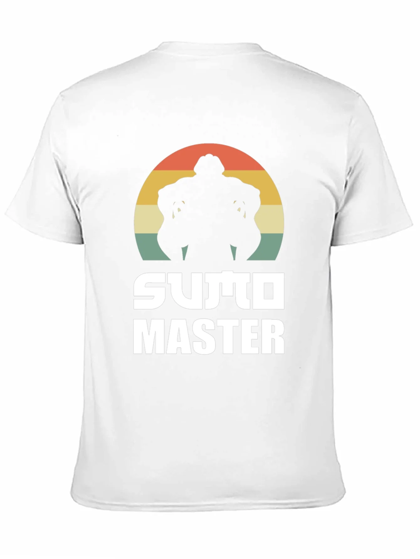 Sumo Master Graphic Tee - Retro Wrestler T-Shirt