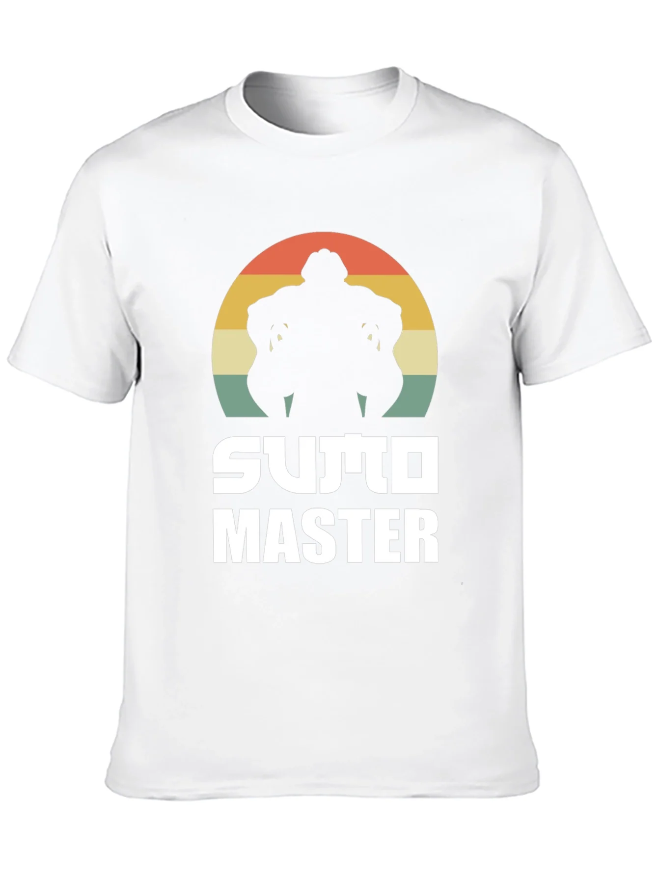 Sumo Master Graphic Tee - Retro Wrestler T-Shirt