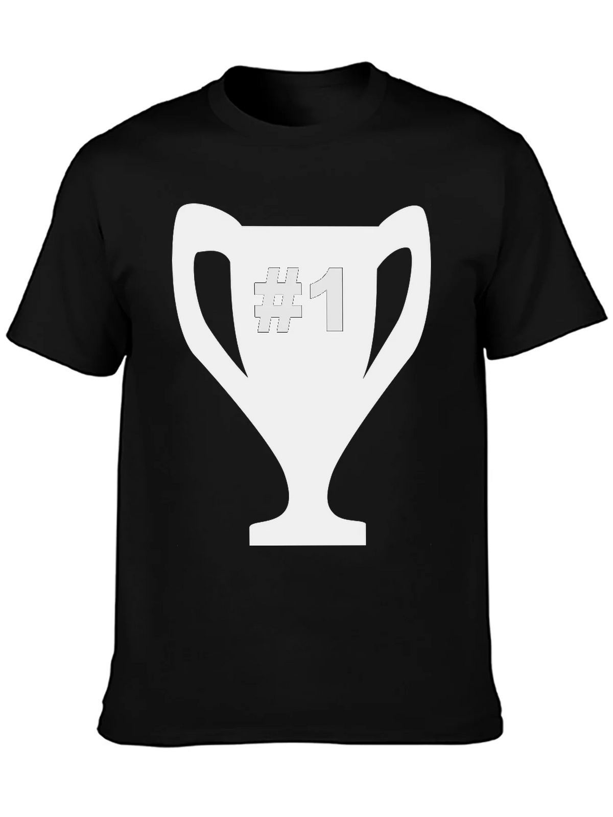 Number One Champion Black Tee