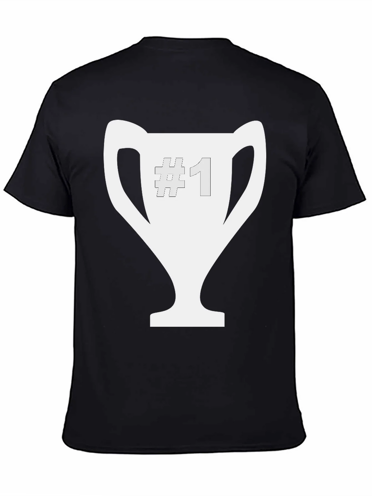 Number One Champion Black Tee