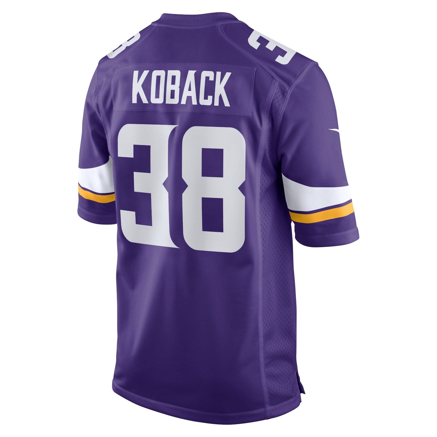 Bryant Koback Minnesota Vikings  Home Game   Jersey - Purple