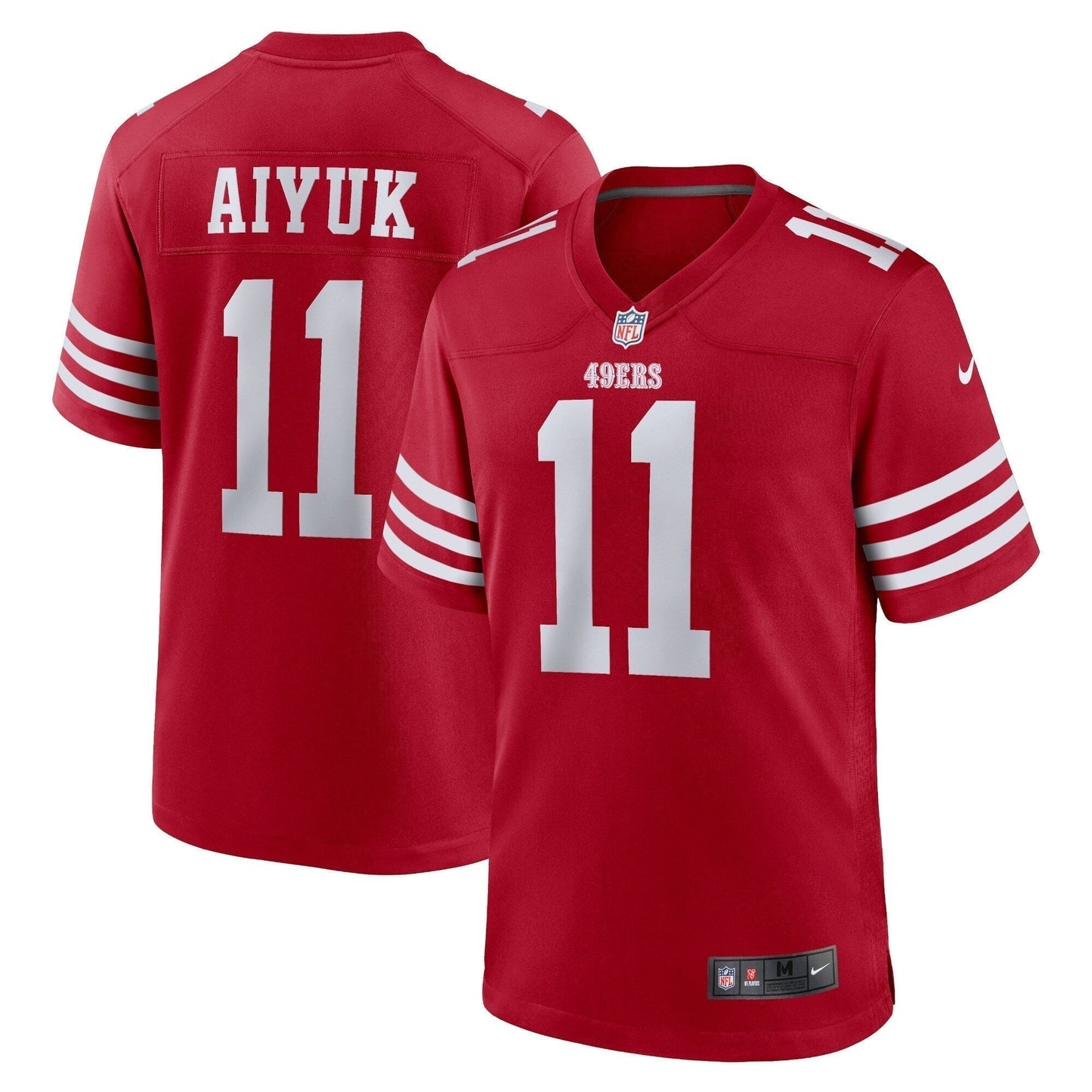 Brandon Aiyuk San Francisco 49ers  Team   Game Jersey - Scarlet