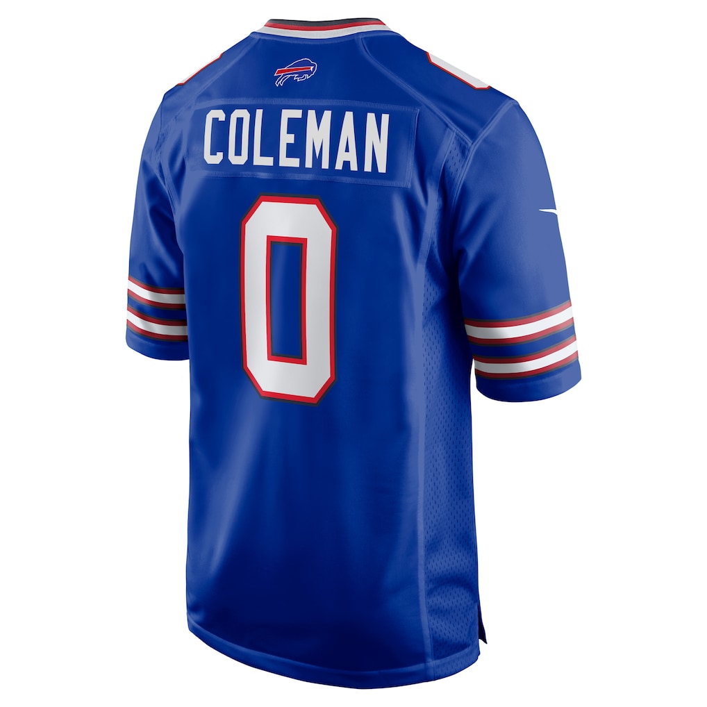 B.Bills #0 Keon Coleman Royal Player Game Jersey