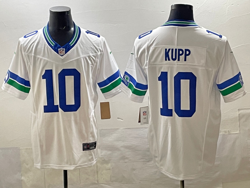 Men's Seattle Seahawks Cooper Kupp White Alternate Game Jersey