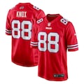 Men's Buffalo Bills Dawson Knox  Red Alternate Game Jersey