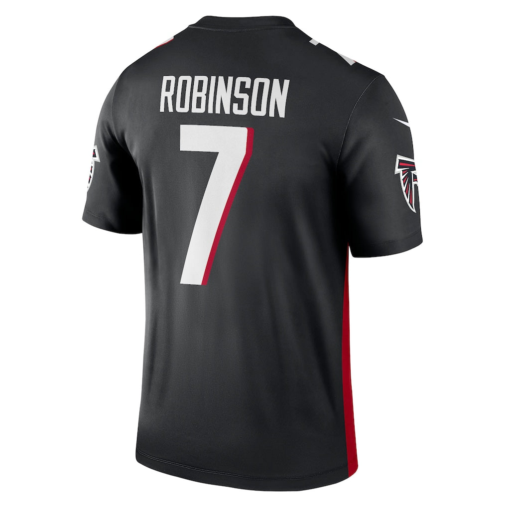 A.Falcons #7 Bijan Robinson Black Legend Player Performance Top Jersey