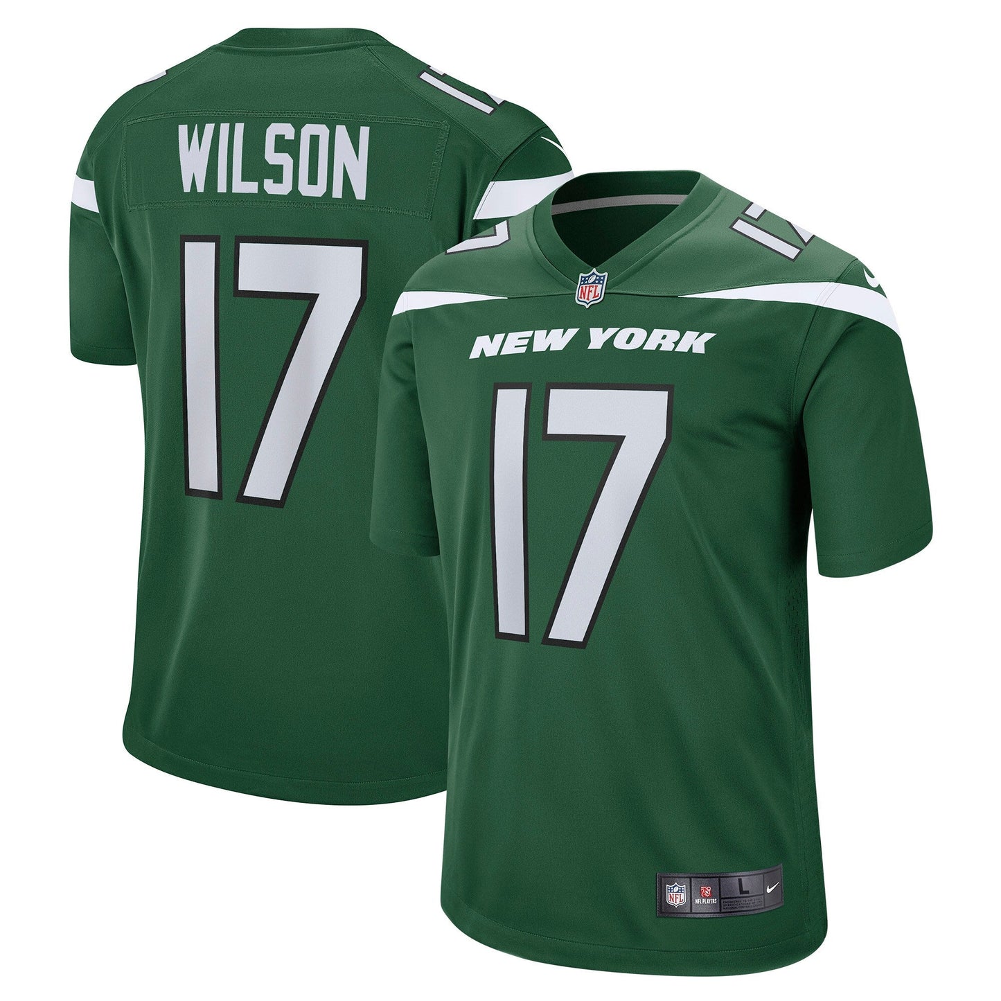 Garrett Wilson New York Jets    Game Jersey - Green