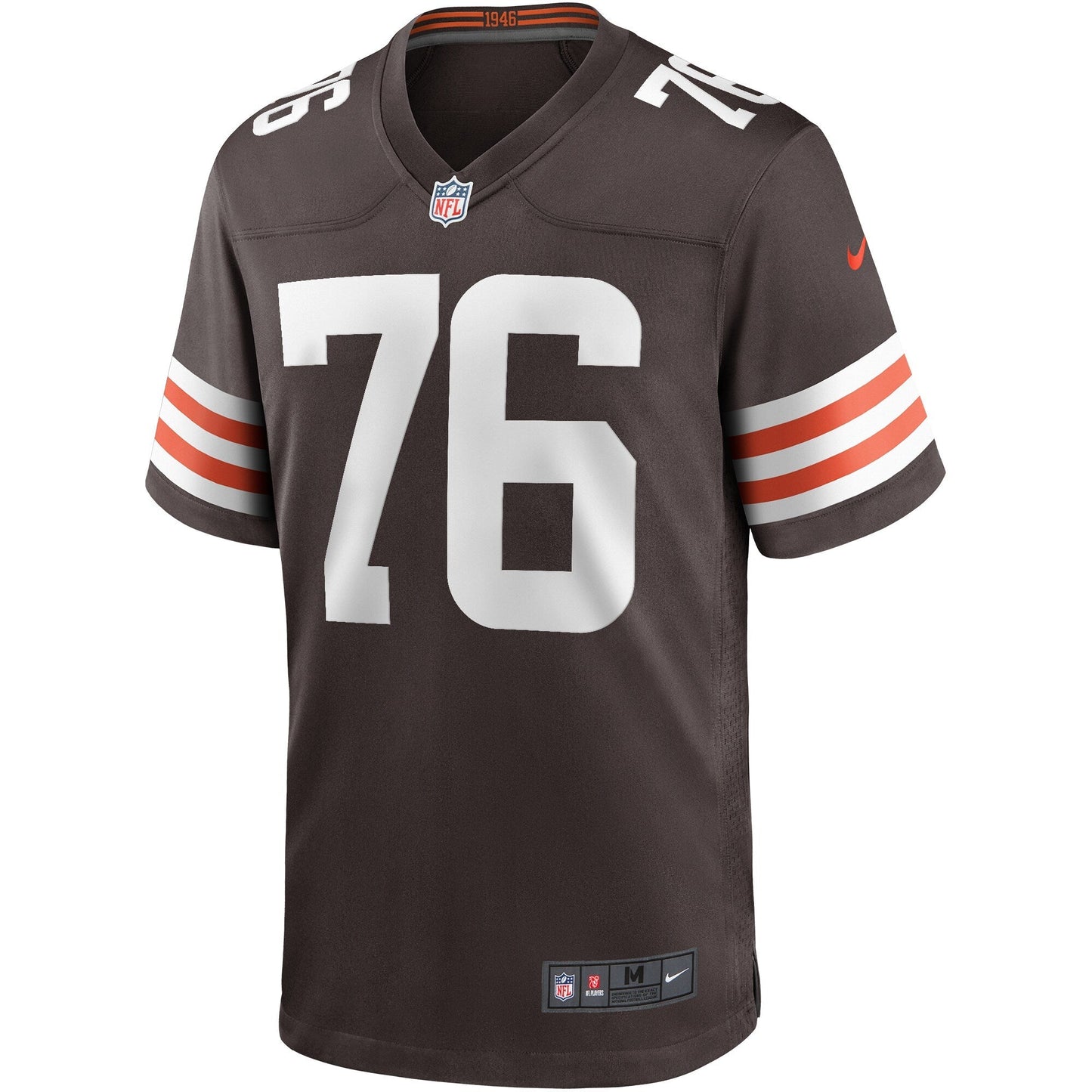 Lou Groza Cleveland Browns  Game Retired   Jersey - Brown