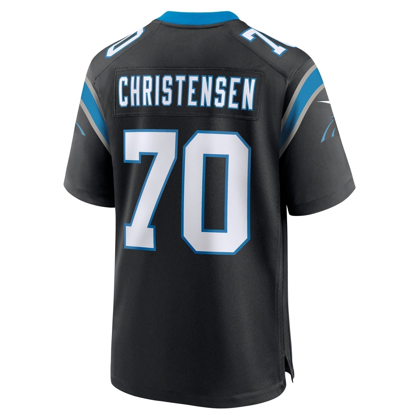 Brady Christensen Carolina Panthers Team Game Jersey - Black