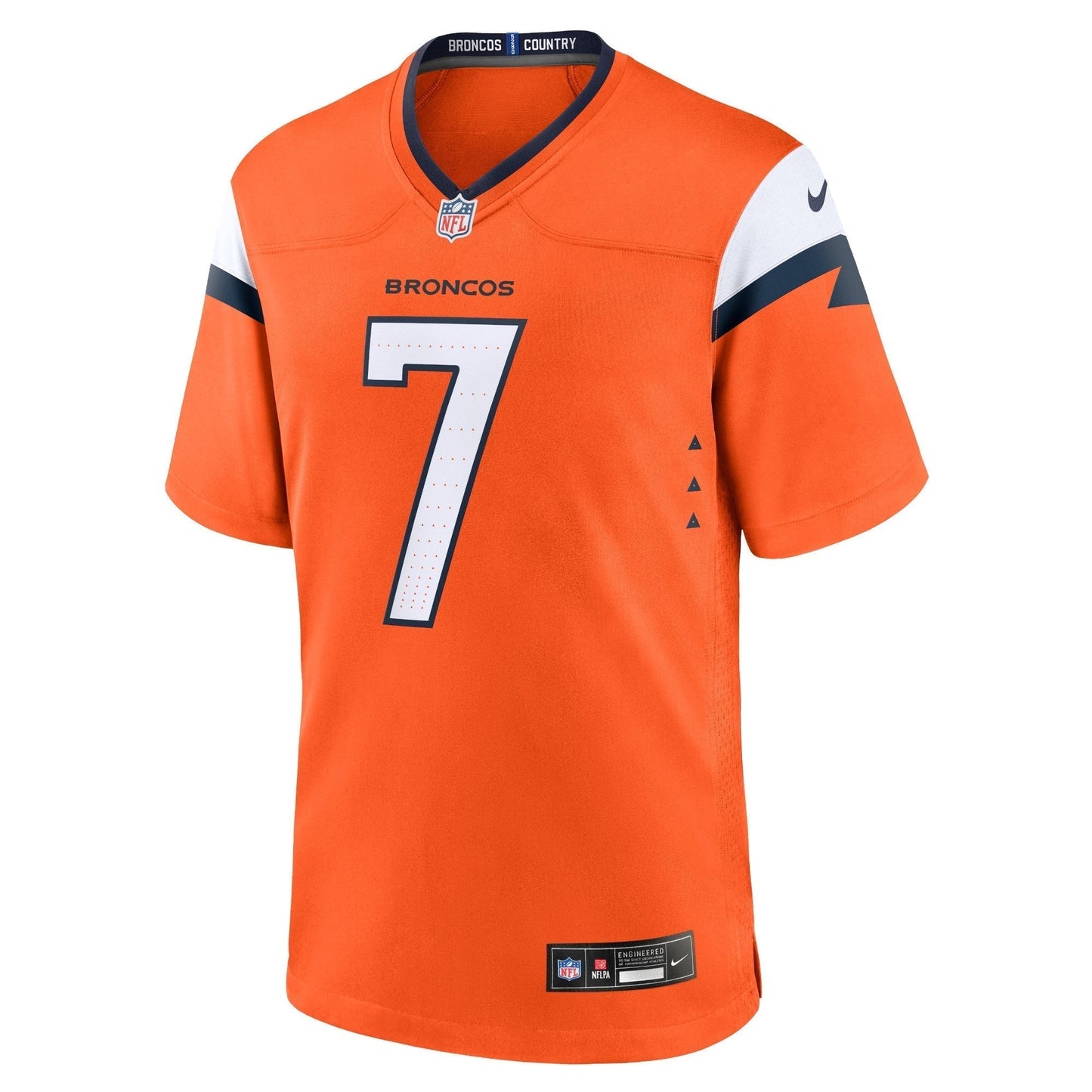 John Elway Denver Broncos  Mile High Collection Retired   Game Jersey - Orange