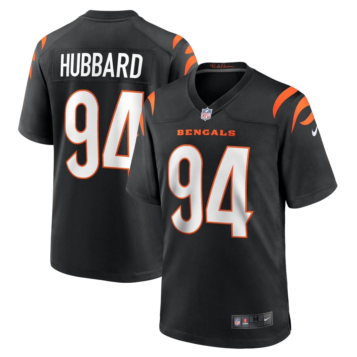 Sam Hubbard Cincinnati Bengals    Game Jersey - Black