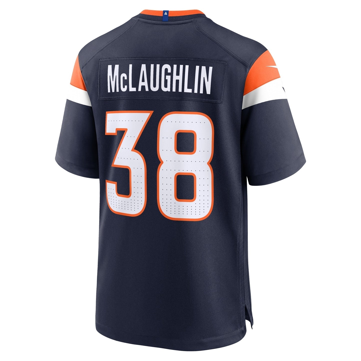 Jaleel McLaughlin Denver Broncos  Alternate Game Jersey -  Navy