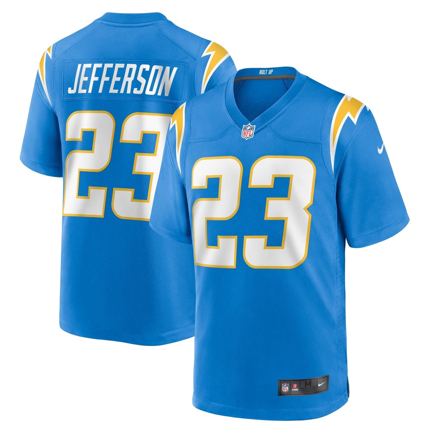 Los Angeles Chargers Tony Jefferson Powder Blue Team Game Jersey