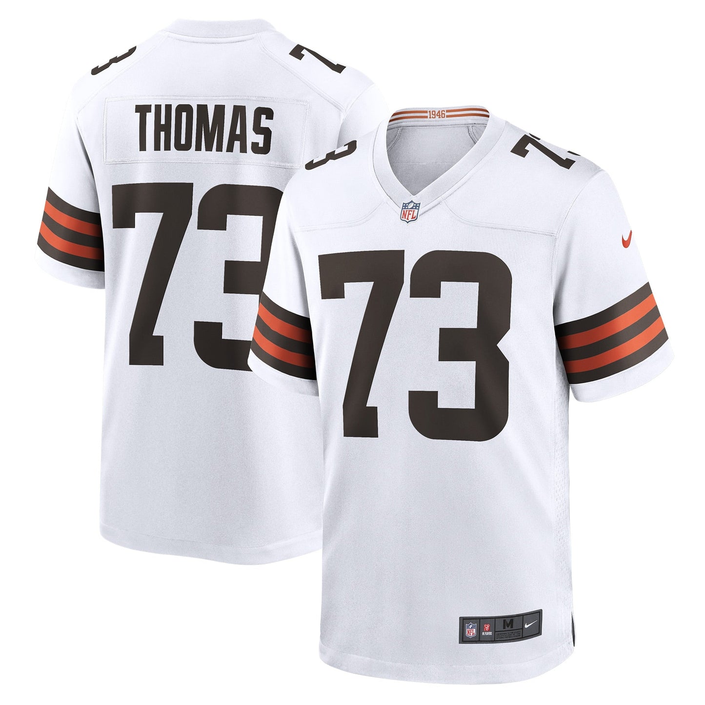 Joe Thomas Cleveland Browns  Retired Game   Jersey - White