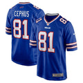 Quintez Cephus Buffalo Bills  Team Game Jersey -  Royal
