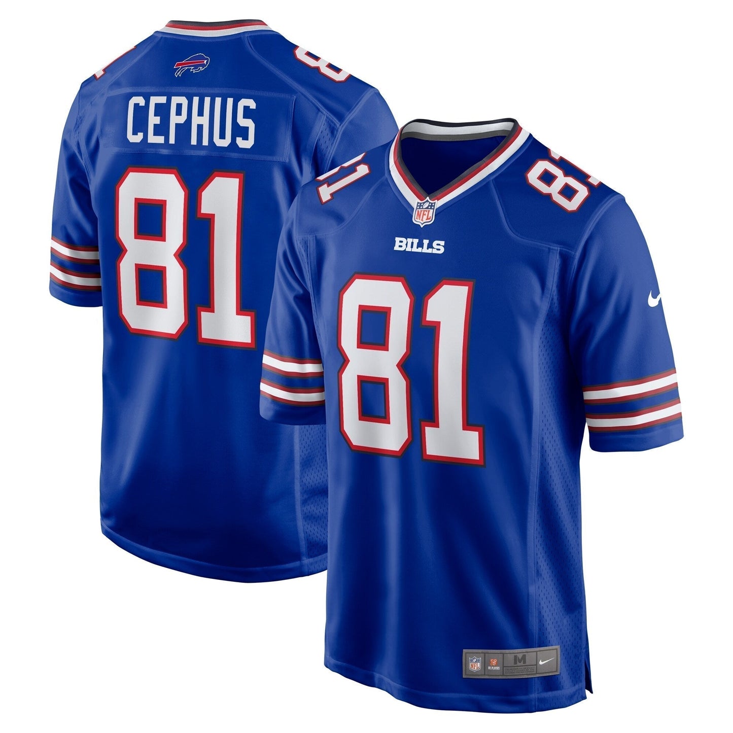 Quintez Cephus Buffalo Bills  Team Game Jersey -  Royal
