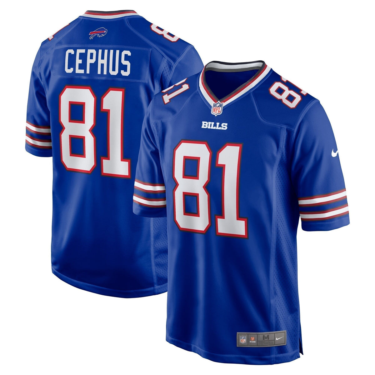 Quintez Cephus Buffalo Bills  Team Game Jersey -  Royal
