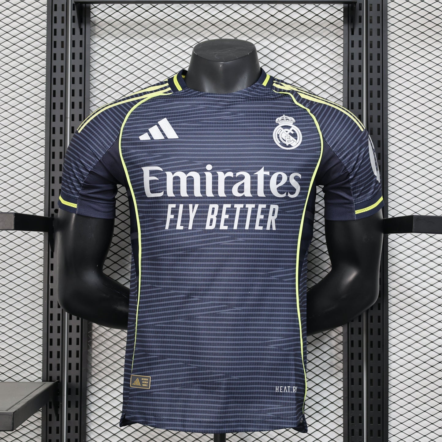 2026 New Real Madrid Blue Away Player Jersey