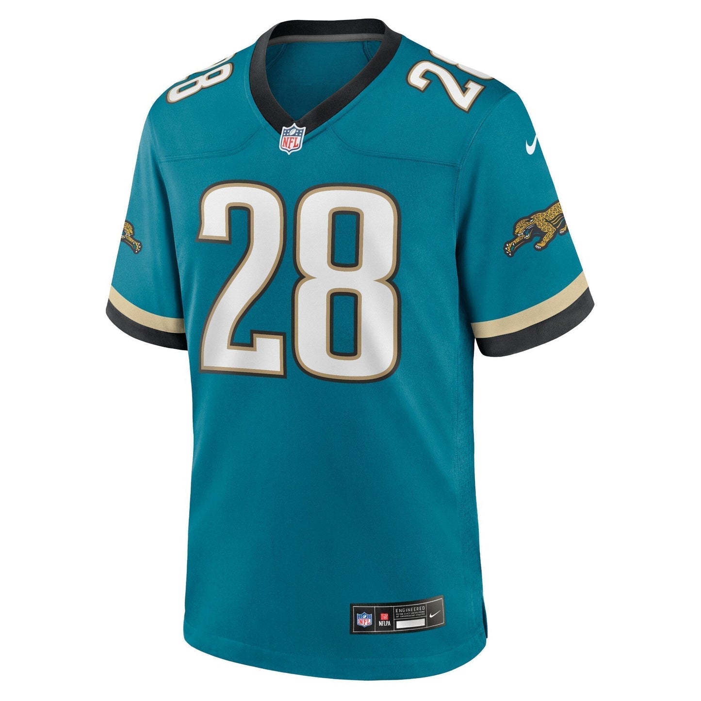 Fred Taylor Jacksonville Jaguars  Prowler Throwback Retired   Game Jersey - Teal