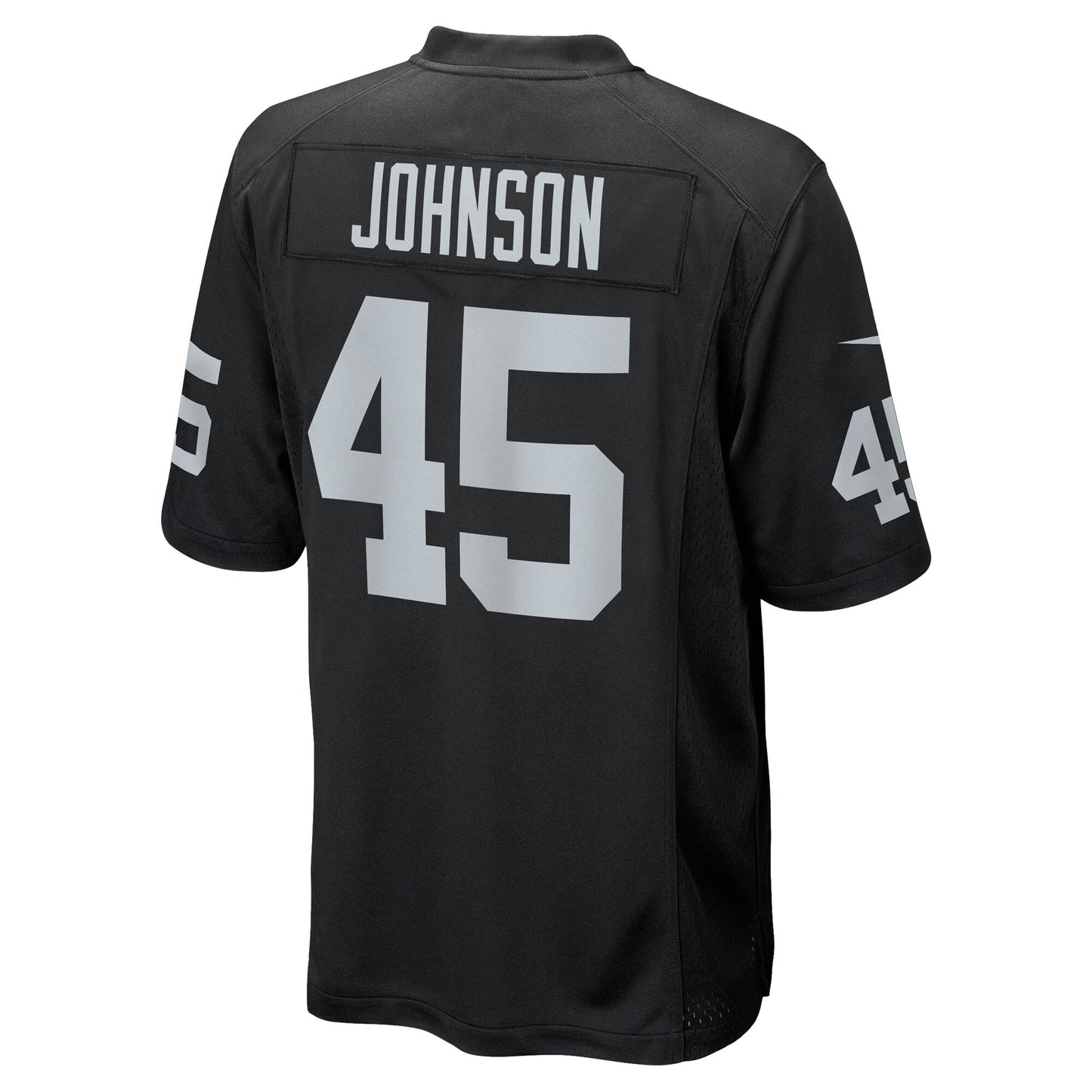 Jaquan Johnson Las Vegas Raiders  Game   Jersey - Black