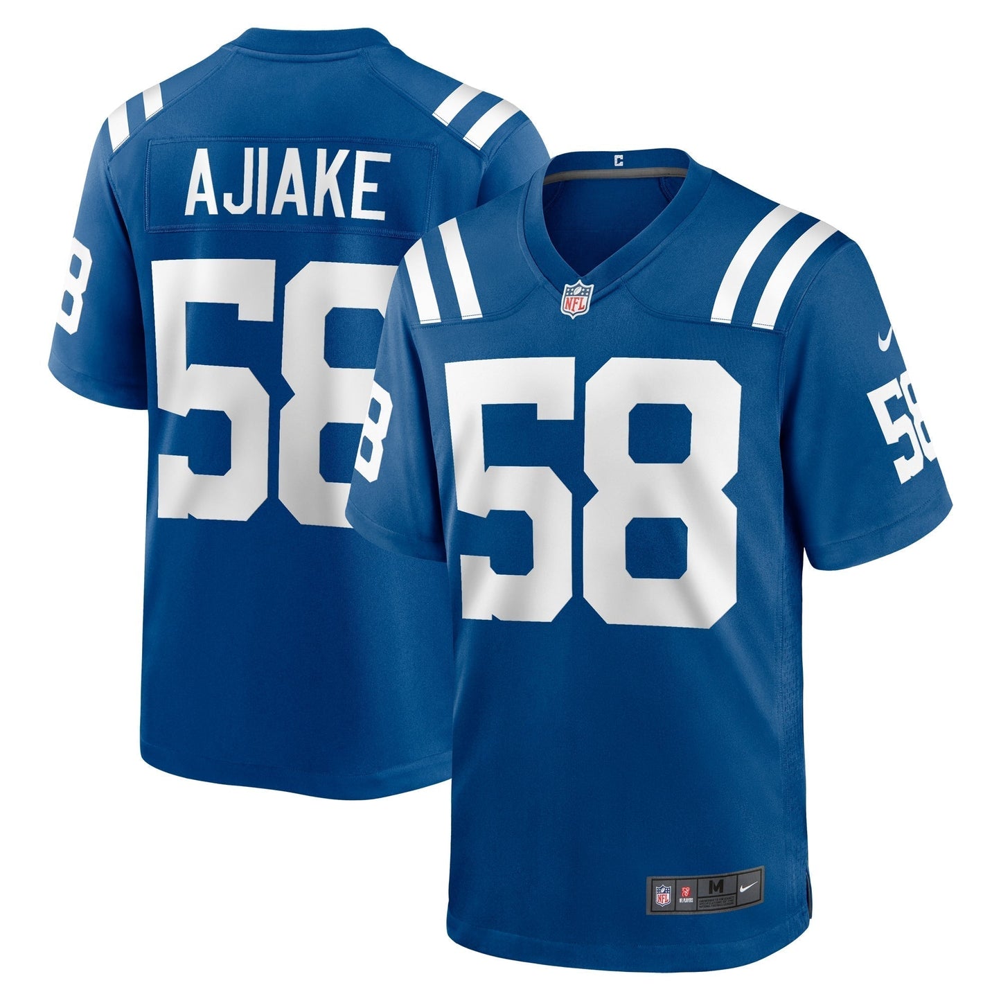 Austin Ajiake Indianapolis Colts  Game Jersey -  Royal