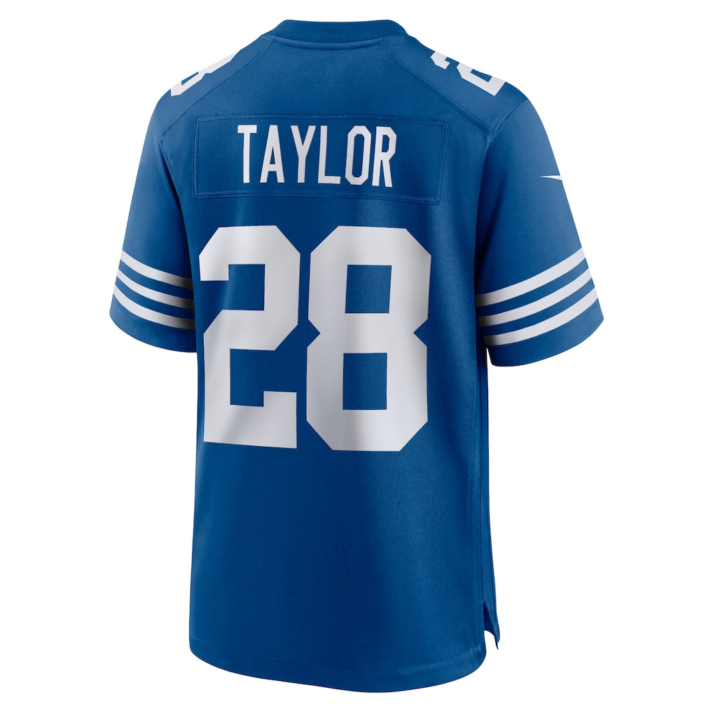 IN.Colts #28 Jonathan Taylor Royal Alternate Game Jersey