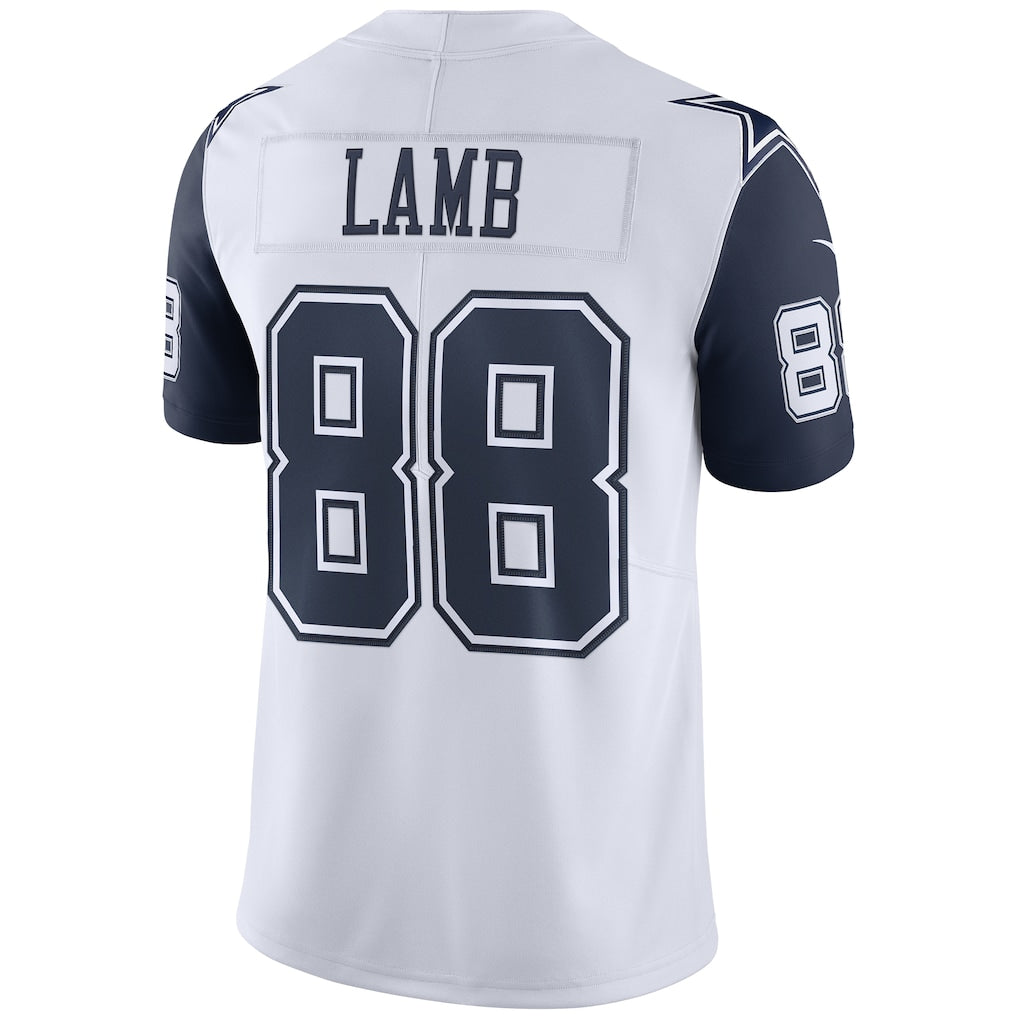 D.Cowboys #88 CeeDee Lamb White Alternate Vapor F.U.S.E. Limited Jersey