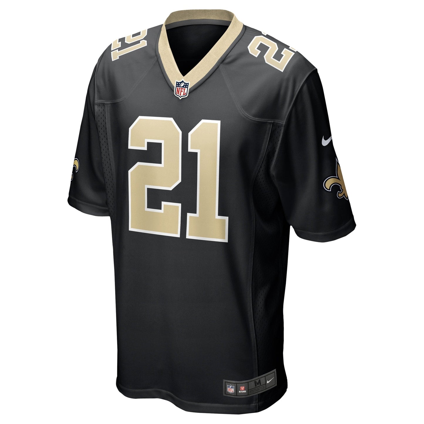 Jamaal Williams New Orleans Saints  Game   Jersey - Black