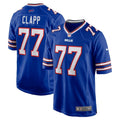 Will Clapp Buffalo Bills   Game Jersey -  Royal