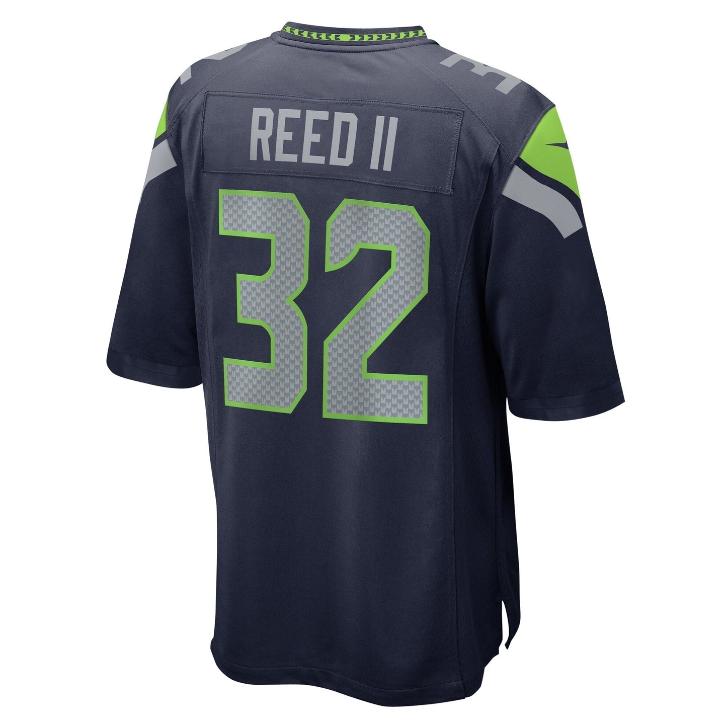 Jerrick Reed II Seattle Seahawks   Game Jersey - College Navy